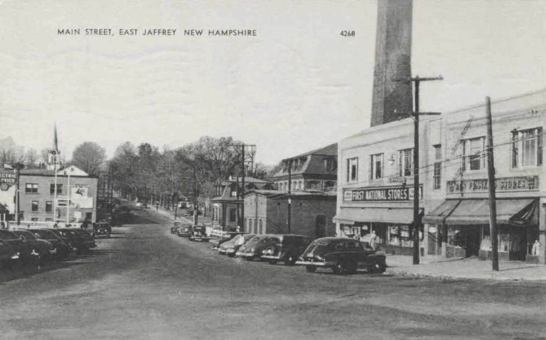 East Jaffrey NH 1953 Downtown