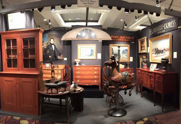 NHAC's booth at the annual NHADA Antique Show in Manchester NH