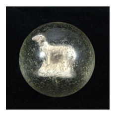 c. 1890 Sulphide Marble