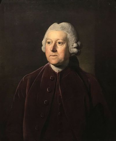 Nathaniel Dance Holland, 18th c. oil painting