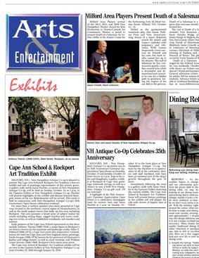 Amherst Citizen articles on NH Antique Co-op, Oct 2018 issue