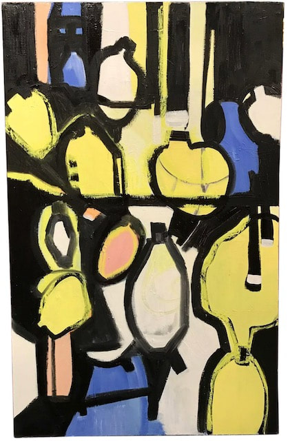 NHAC painting: Roz Park (20th c), Lemons, $1,400