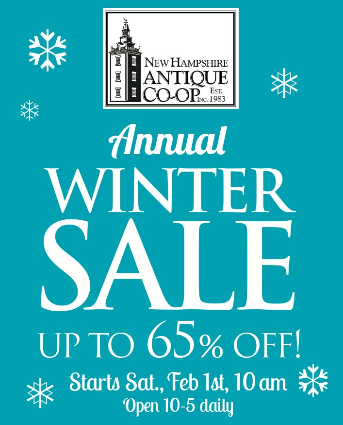 NH Antique Co-op Winter Sale logo